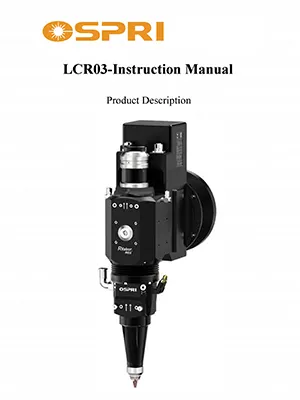 Cabezal de corte láser robótico 3D de 3 kW (Enfoque manual)