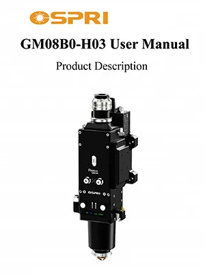 Cabezal de corte láser de fibra de 8 kW (Autoenfocable)