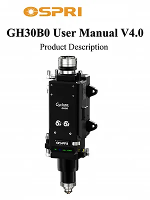 Cabezal de corte láser de fibra de 30 kW (Autoenfocable)