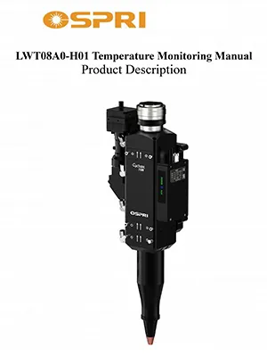 Cabezal de soldadura láser de 8 kW con monitoreo de temperatura