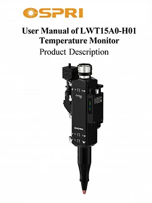 Cabezal de soldadura láser de 15 kW con monitoreo de temperatura