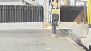 Cabezal de corte láser de fibra para chapa plana