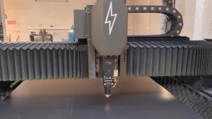 Cabezal de corte láser de fibra con autoenfoque GS03C, para chapa metálica de 1 mm