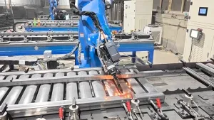 Cabezal de soldadura láser oscilante de doble movimiento LWD03B0, para soldadura de acero al carbono de 1.2 mm