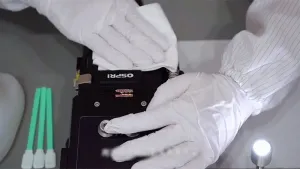 Cambio del sensor del cabezal láser 