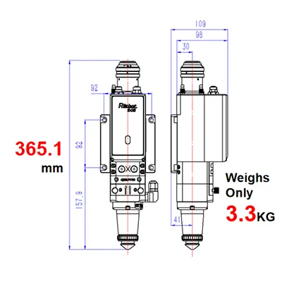Estructura compacta y ligera