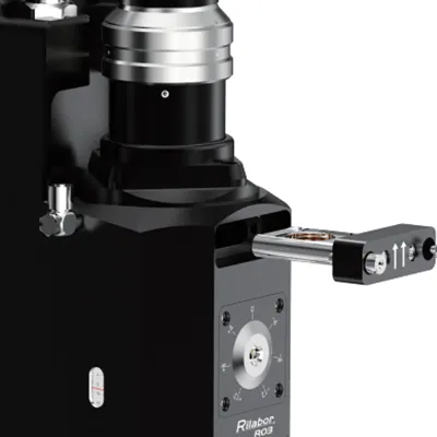 Triple ventana de protección óptica