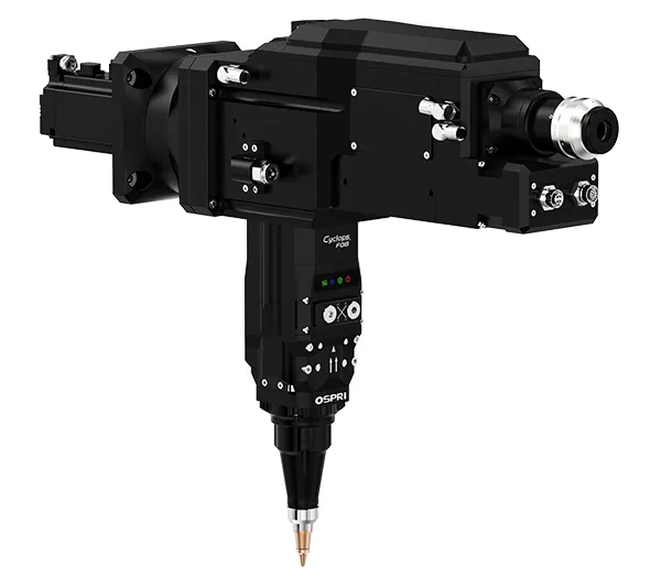 Cabezal láser de fibra 8 kW para biselado (Péndulo simple, ángulo recto, autoenfoque)