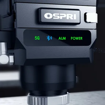 Ajuste automático de flujo y presión de gas