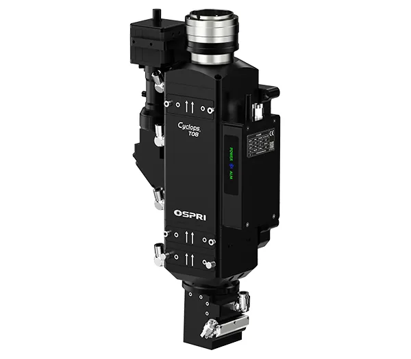 Cabezal de soldadura láser de 8 kW con monitoreo de temperatura