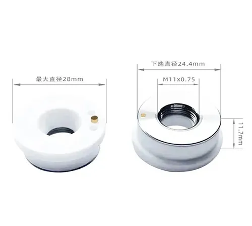 Anillos cerámicos para láser